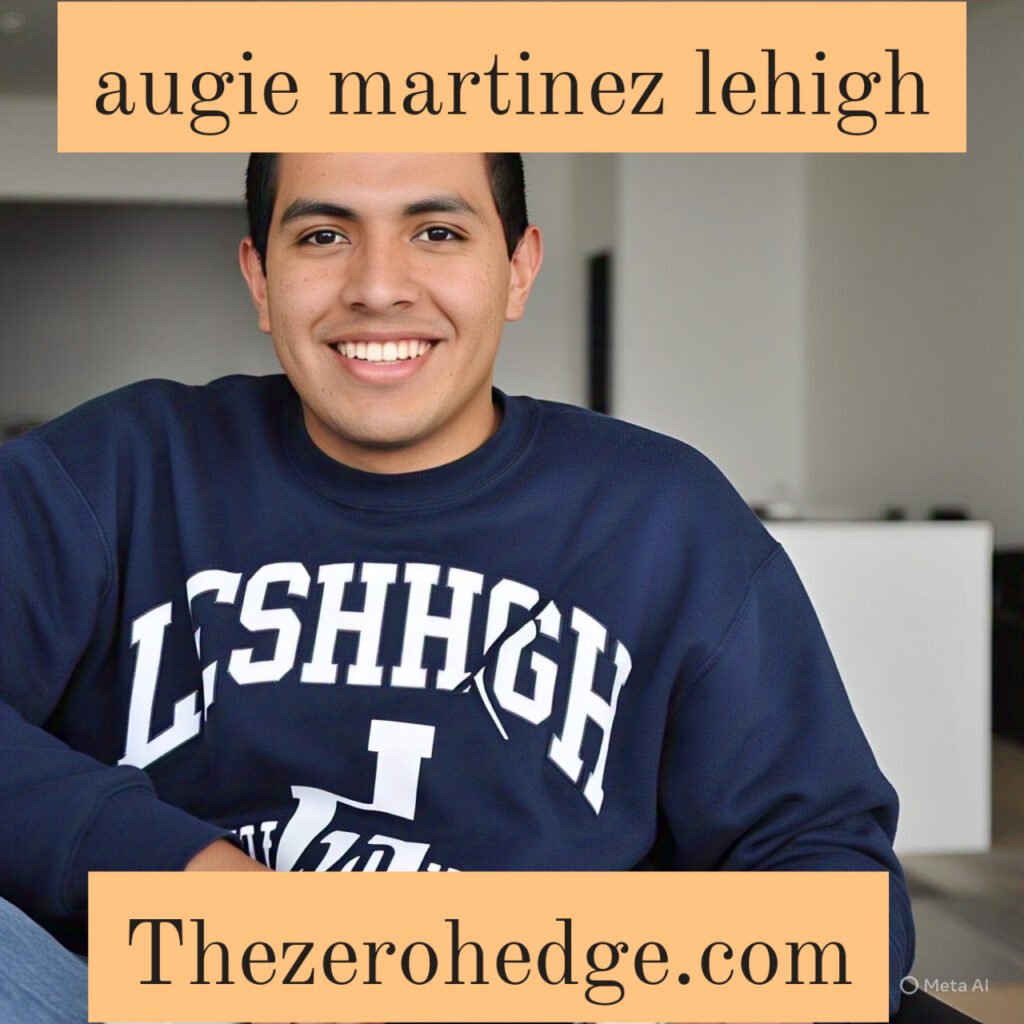 Augie Martinez at Lehigh University