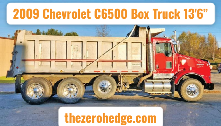 2009 Chevrolet C6500 Box Truck 13'6